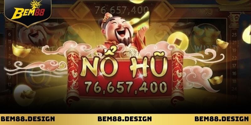 Siêu Nổ Hũ: Cơ Hội Săn Giải Thưởng Lớn Trên Bem88 2 Giao diện quay siêu nổ hũ rực rỡ với hiệu ứng sống động